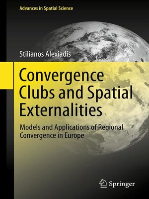 cover image of Convergence Clubs and Spatial Externalities